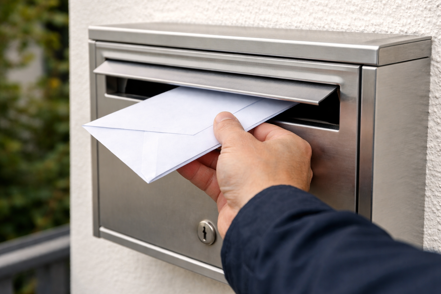 Zustellung per Einwurf-Einschreiben